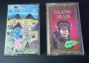 TALKING HEADS Little Creatures & Naked Original UK Cassette Tapes - Picture 1 of 10