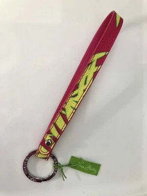 Vera Bradley In The Loop Llavero PALMERA FRONDAS ROSA Llavero Llavero Nuevo con Etiquetas Nuevo Foto 1 de 4