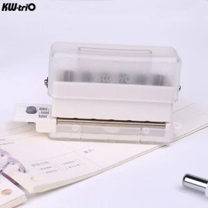 KW-triO 6 Hole Puncher Punch Handheld Mini Paper Punch Support 20/26/30Hole E8O0 - Picture 1 of 12