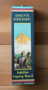 VINTAGE BOX DIXON'S ELDORADO INDELIBLE COPYING PENCILS! 9/ Dozen 200-HARD! - Picture 1 of 5
