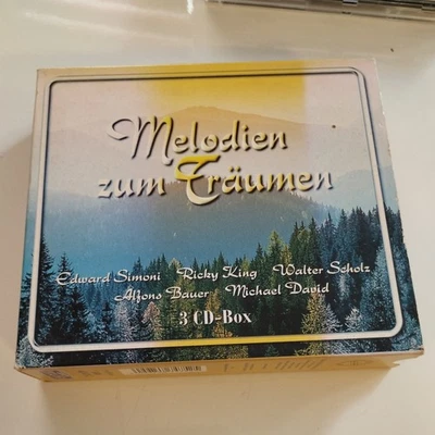 Melodien zum Träumen Edward Simoni, Ricky King, Walter Scholz, . [3 CD] B-A - Bild 1 von 4