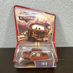 FRED Diecast World Cars Disney Pixar Rusty Racing Fan Front Plate NEW L4151 2008 - Picture 1 of 4