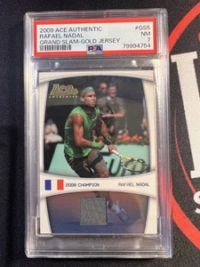 2009 Ace Authentic GS Silver Jersey /59 Rafael Nadal PSA 7 - Picture 1 of 2
