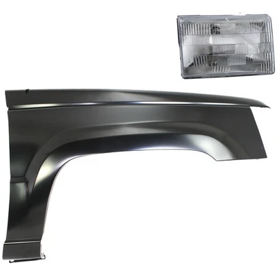 Fender Kit For 1993 1994-1998 Jeep Grand Cherokee Primed Front Passenger Side Foto 1 de 4