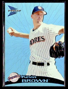 1999 Pacific Prism Holo Blue Parallel Blank Seriennummer #122 Kevin Brown - Bild 1 von 2