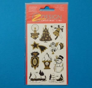 Sticker Vintage 90er Jahre Zdesign Z Design Weihnachten Weihnachtssticker OVP - Bild 1 von 1