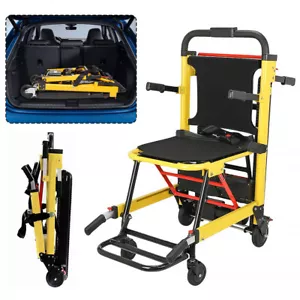 Portable Elderly Stair Lifting Climbing Foldable Wheelchair Chair Stair Lift - Picture 1 of 16