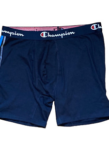 Boys Youth CHAMPION XL 18-20 Navy Boxer Brief Only NEW Without Tag