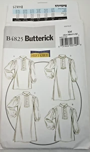 Butterick B4825 XM Renaissance Tunic Shirt Costume Pattern Uncut Small Med Large - Picture 1 of 8
