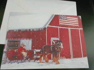 Christmas Card With Envelope #C8 - Picture 1 of 2