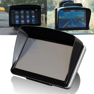 7" Car Interior Anti-Glare Sunshield Visor GPS Navigation Sunshades Accessories - Foto 1 di 11