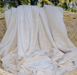 BAMBOO Velour Fabric, Certified Organic, by-the-yard - Picture 1 of 4