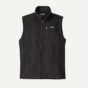 *NWT* Patagonia Men's Size L Better Sweater Fleece Vest Full Zip Outdoor - Black - Picture 1 of 5