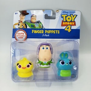 Toy Story 4 Finger Puppets Disney Pixar Buzz Lightyear Ducky Bunny Party Favor - Picture 1 of 2