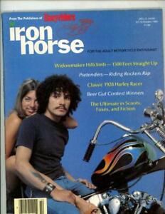 Iron Horse Oct 1980 Classic 1928 Harley Racer