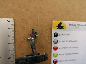 Nr 202 SKRULL ASSASSIN MINIATURE+ CARD / MARVEL HEROCLIX - Bild 1 von 1