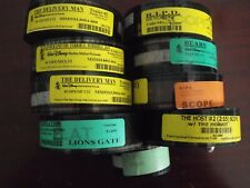 35mm Film Movie Trailers Lot of 9