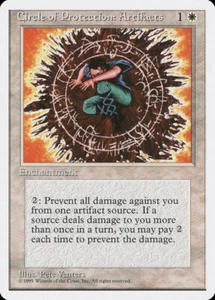 4x Circle of Protection: Artifacts - LP - 4th Edition - SPARROW MAGIC mtg - Picture 1 of 1