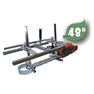 Holzfforma Portable 18"- 48" Chain Saw Mill Log Planking Lumber Cutting Chainsaw - Picture 1 of 9