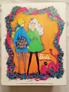 Best 1968 Mod World of Barbie 2 muñecas grandes maletero blanco estuche 1004 - Imagen 1 de 12