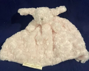 Coperte e oltre peluche sicurezza bambino Lovey coniglietto bianco morbidi vortici usato in ottime condizioni - Foto 1 di 24