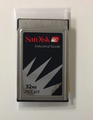 SanDisk SDP3BI-32-201-80  FlashDisk Type II ATA PCMCIA: Extended Industrial Temp - Image 1 of 3