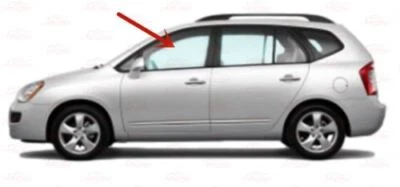 Fits 2007-2011 Kia Rondo Driver Left Side Front Door Window Glass Foto 1 de 2