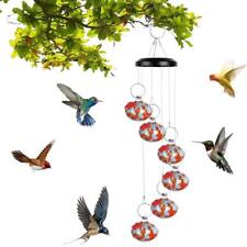 Charming Wind Chimes Hummingbird feeders for Outdoors Hanging ant-and bee Proof