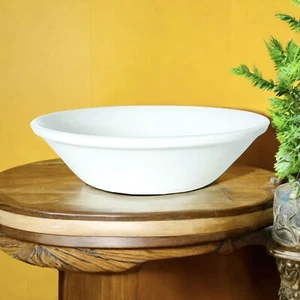 Midwinter Ltd England STONEHENGE WHITE Oven To Table Coupe Cereal Bowl(s) EUC - Picture 1 of 6