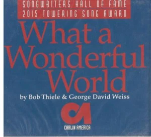 Bob Thiele & George David Weiss, What A Wonderful World; Rare Pr-Only 12 trk CD - Picture 1 of 2