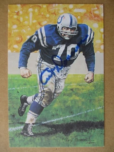 1991 Goal Line Art ART DONOVAN SIGNED AUTO 3102/5000 BALTIMORE COLTS - Picture 1 of 2