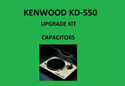 Plattenspieler Kenwood KD-550 Reparatursatz - alle Kondensatoren