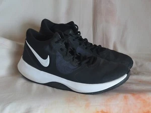 Free shipping! Nike Air Precision 2 Black White size 9.5 mens sneaker-good cond - Picture 1 of 19