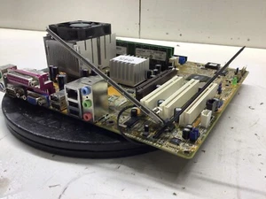 ASUS A7V8X-MX SE Motherboard w/ AMD Athlon XP 1.8GHz 1GB Ram - Picture 1 of 4