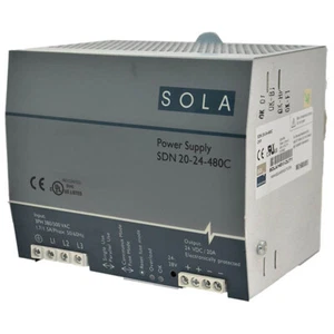 SDN20-24-480C Sola 20A 24VDC Power Supply SDN Series --SA - Picture 1 of 2