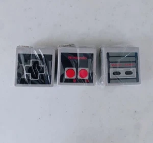 Nintendo Tokyo Controller Button Collection NES type Charm Set of 3 From Japan - Picture 1 of 1