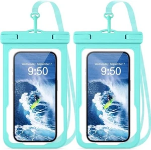 2 x Quality IPX8 Universal Waterproof Phone Pouch, Underwater Case by MR.LUYU - Picture 1 of 7