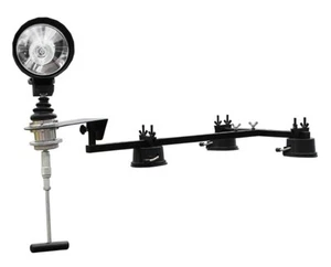 NEW 3 Suction Cup Vehicle Roof Mount with 175mm HID Spotlight & Handle - Hunting - Picture 1 of 6