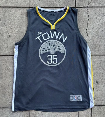 Fanatics Golden State Warriors Kevin Durant "The Town" NBA Jersey Basketball - Image 1 of 4