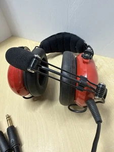 RED BARON C-40-10 SOFTCOMM AVIATION MONAURAL HEADSET DUAL PLUG - Picture 1 of 8