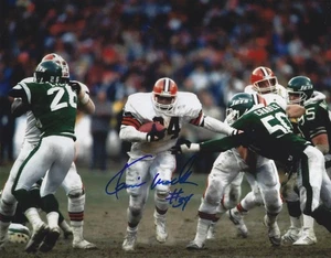 KEVIN MACK SIGNED AUTO CLEVELAND BROWNS SIGNED 8X10 PHOTO W/COA - Picture 1 of 1