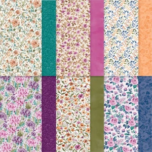 Stampin' Up! FLORAL CHARM DSP - (12) 6x6 Sheets - Picture 1 of 1