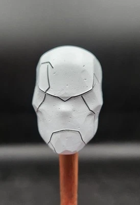 Marvel Legends Заказная Голова Титана Непобедимого Масштаб 1/12 Раскрашенная - Изображение 1 из 2