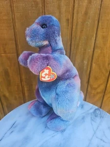 Dinosour REX Beanie Baby Buddy Plush Ty 1999 12" Retired NWT (FREE SHIPPING) - Picture 1 of 6