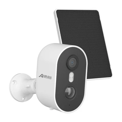 Cámara de Seguridad WiFi Solar ANRAN Inalámbrica Alimentada por Batería Audio Visión Nocturna Foto 1 de 4