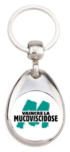Mukoviszidose besiegen - Schlüsselanhänger aus Metall - Bild 1 von 4