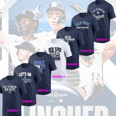 FREESHIP! New York Yankees October Baseball 2025 Postseason Gift For Fans - Image 1 of 4