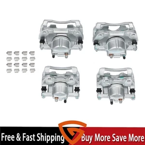 Pinza de freno PARA DODGE NITRO 2007 - 2011 ajuste directo 4 piezas de repuesto con soporte - Imagen 1 de 12