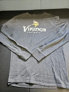 Camiseta manga larga de fútbol americano de la NFL Minnesota Vikings talla M  - Imagen 1 de 4