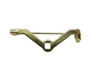 50 pcs Gold Brass 32mm 1-1/4" Locking Catch Bar Pins Jewelry Brooch Pin Backs